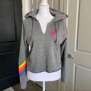 Like New! Aviator Nation Pullover Hoodie Size Small